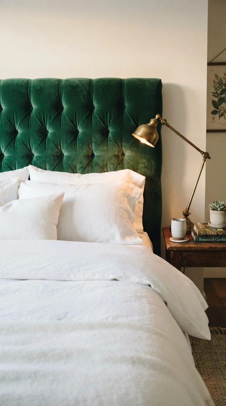 1. Velvet Luxe Headboards