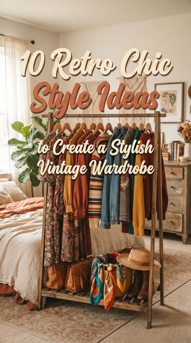 10 Retro Chic Style Ideas to Create a Stylish Vintage Wardrobe