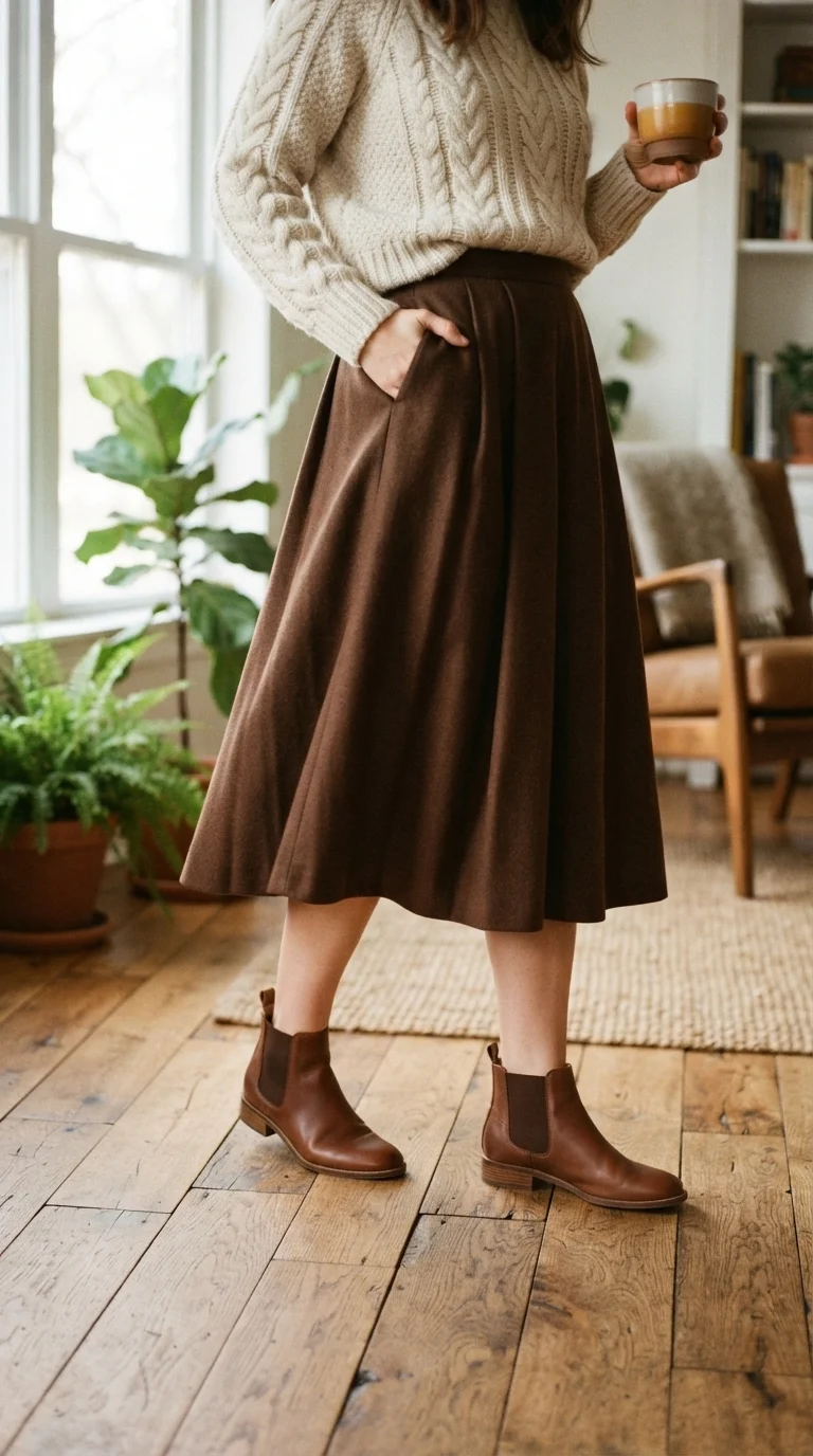 2. Elevated Earth-Tone Knits