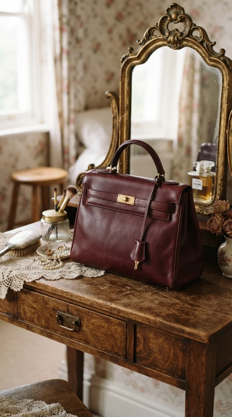 3. Add Structured Handbags for Polish