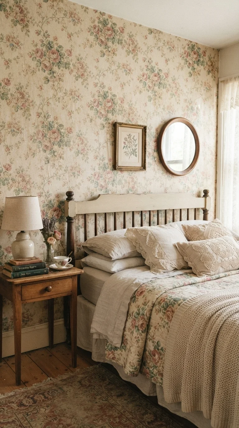 3. Romantic Floral Wallpaper