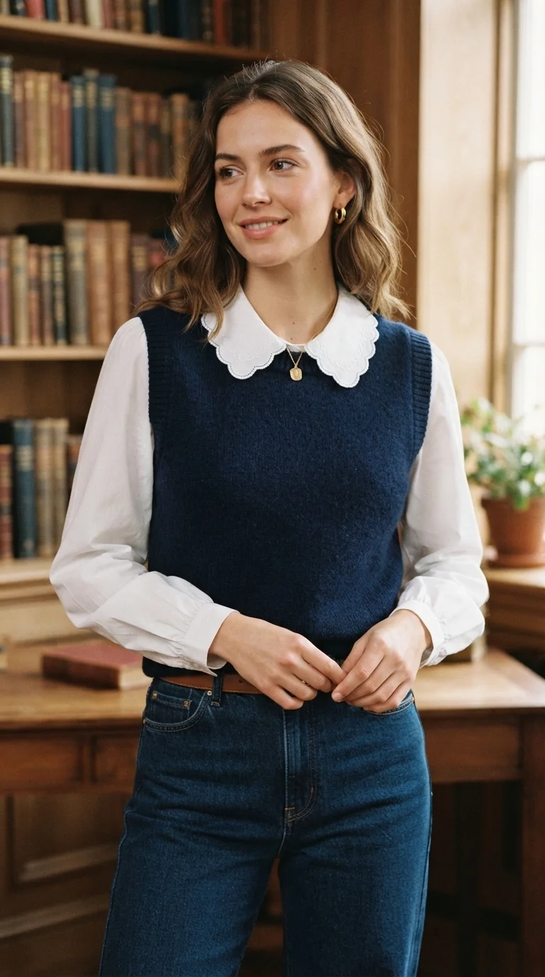 5. Incorporate Peter Pan Collar Blouses