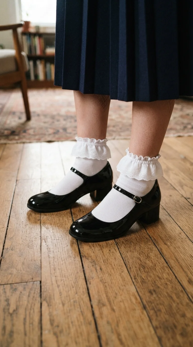6. Choose Mary Jane Heels or Flats