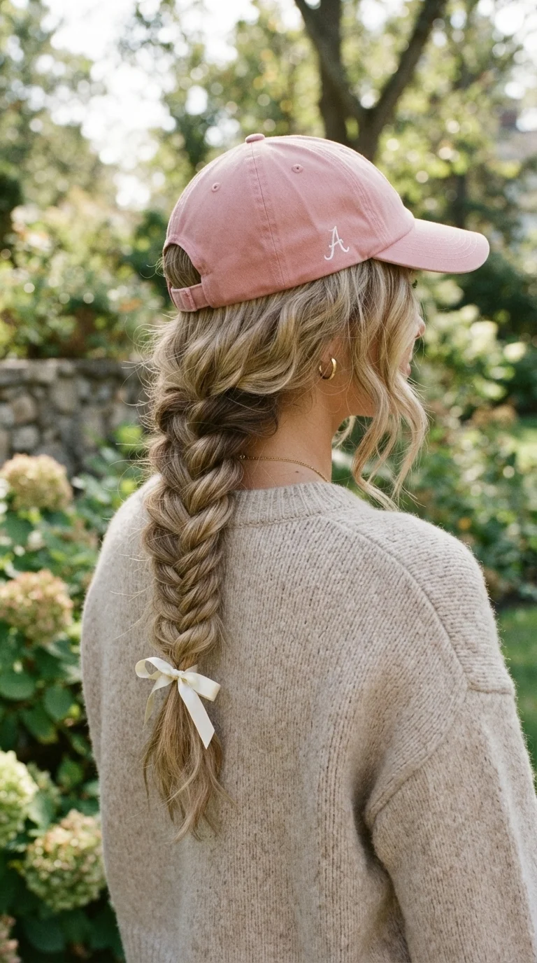 6. Fishtail Side Braid