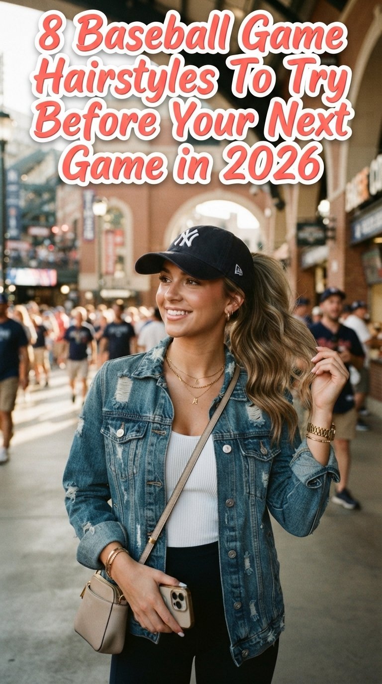 8 Baseball Game Hairstyles To Try Before Your Next Game in 2026