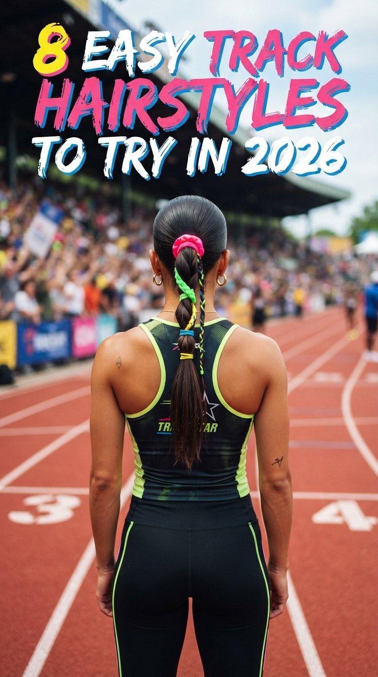 8 Easy Track Hairstyles to Try in 2026