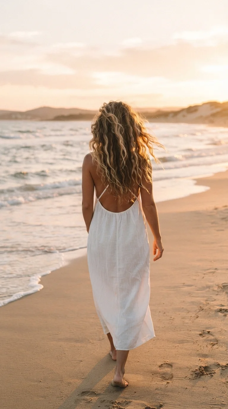 2. Embracing Effortless Beach Waves