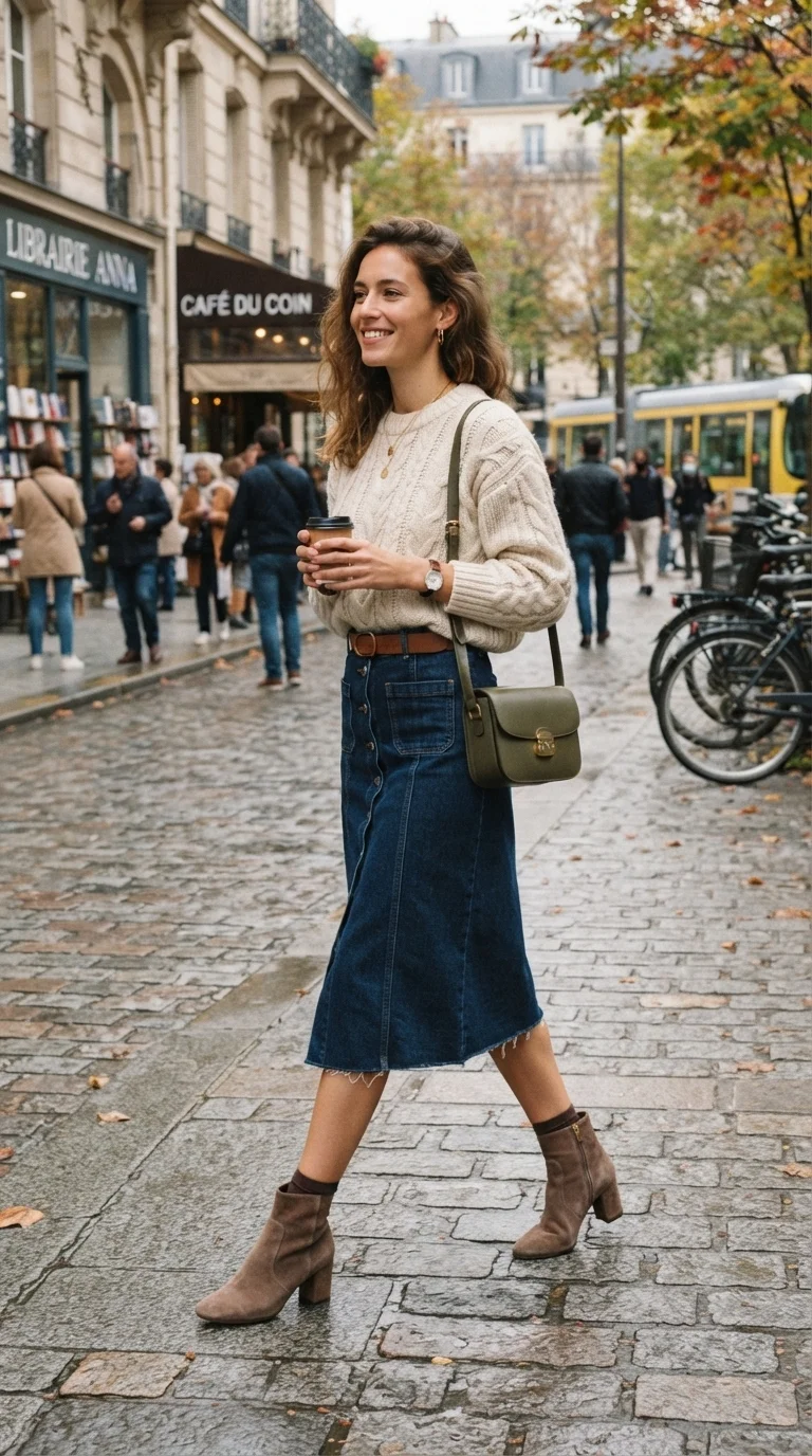 2. Layering with Oversized Knits for Fall