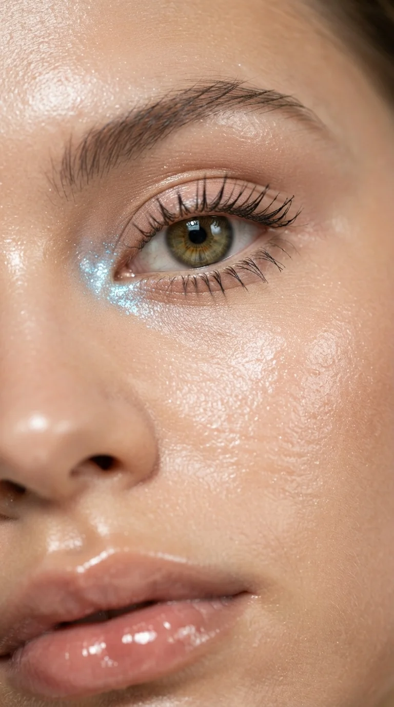 3. Shimmering Icy Inner Corner Highlight