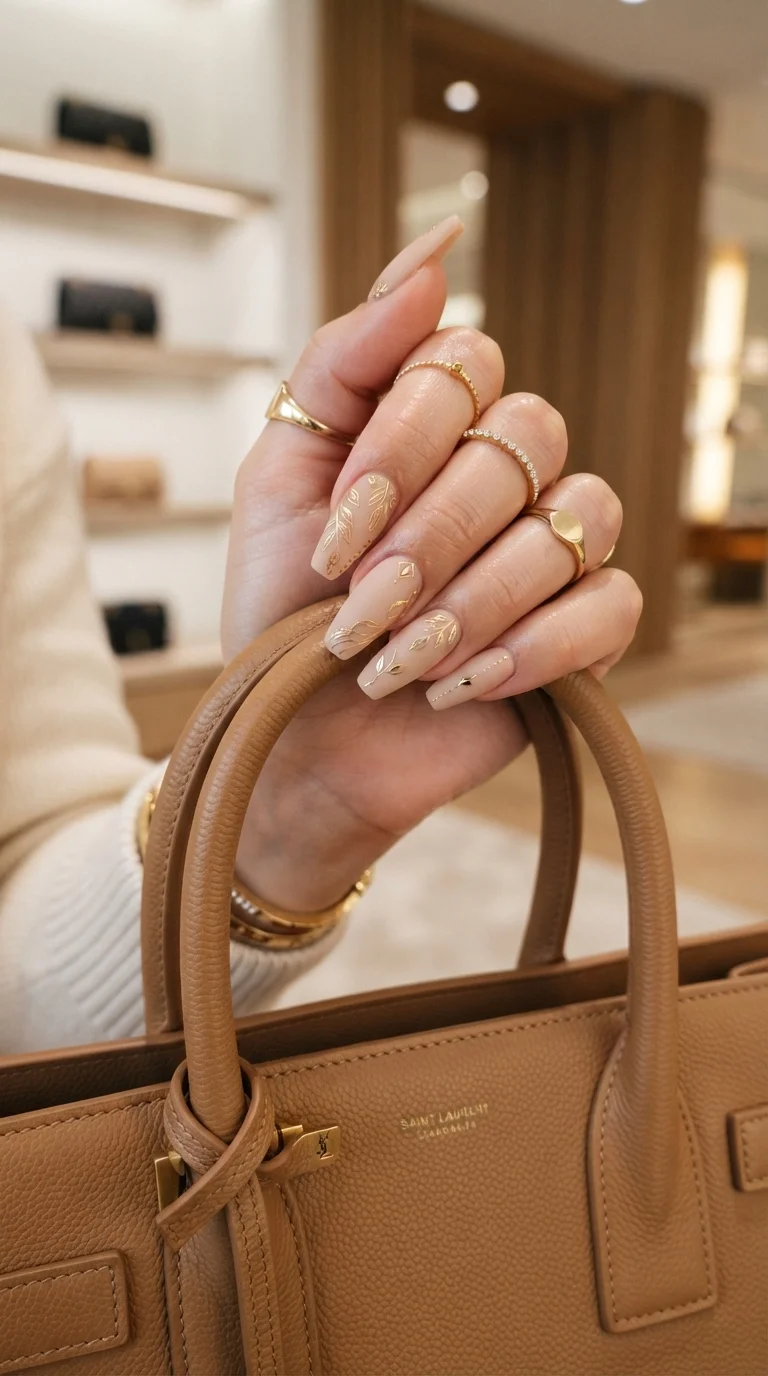 4. The Trendy Coffin (Ballerina) Nail