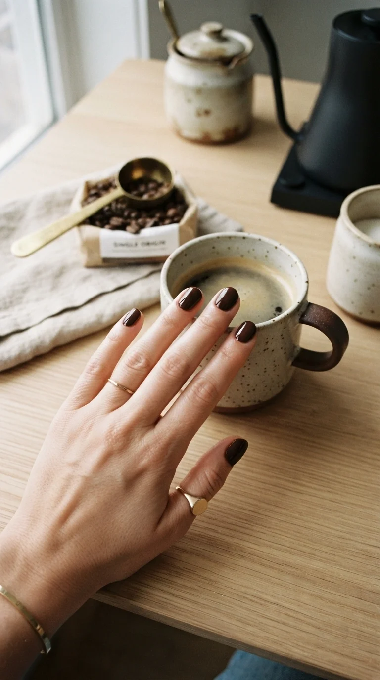 5. Rich Espresso Brown Tones