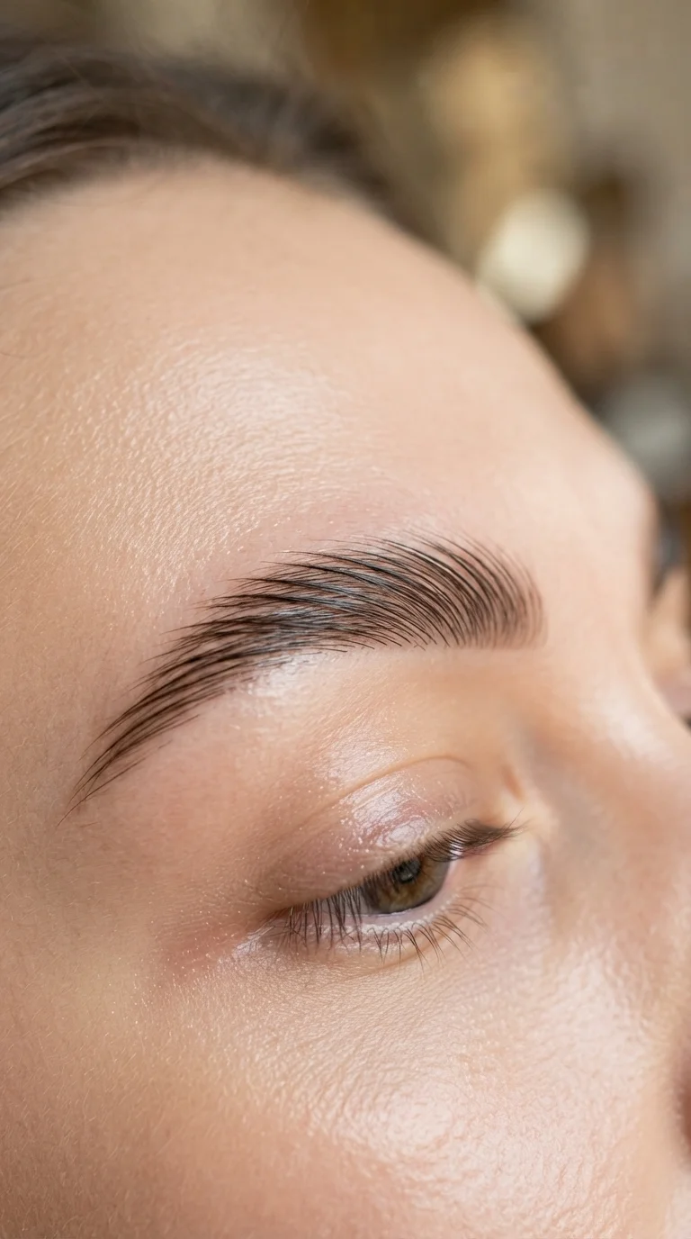 6. Brushed-Up Editorial Brows