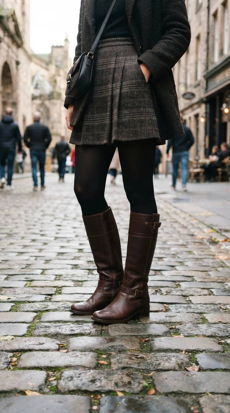 6. Knee-High Boot Transition