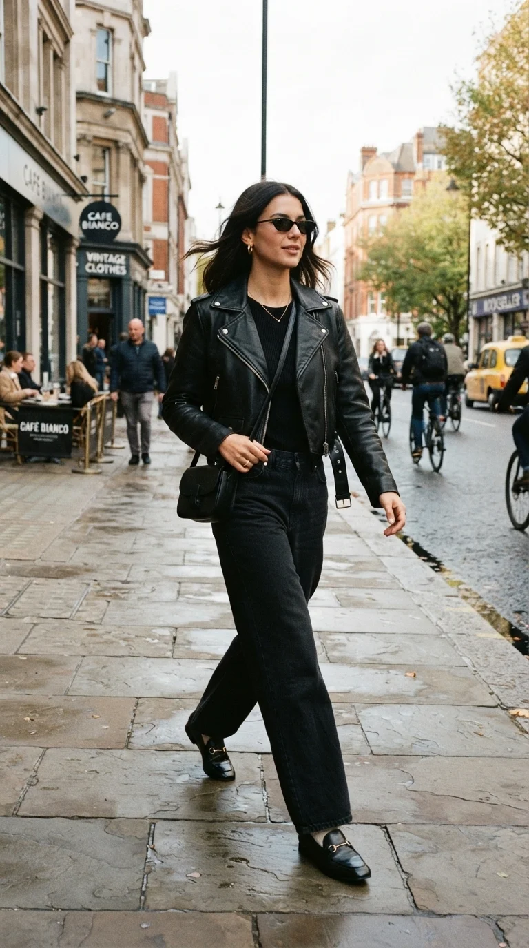 6. The Leather Jacket Edge