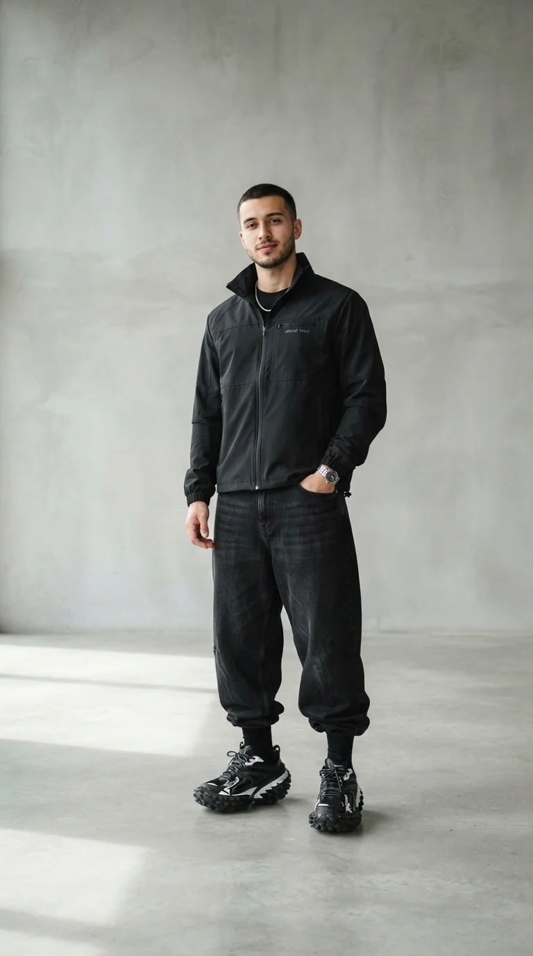 6. The Minimalist Tech-Wear Fusion