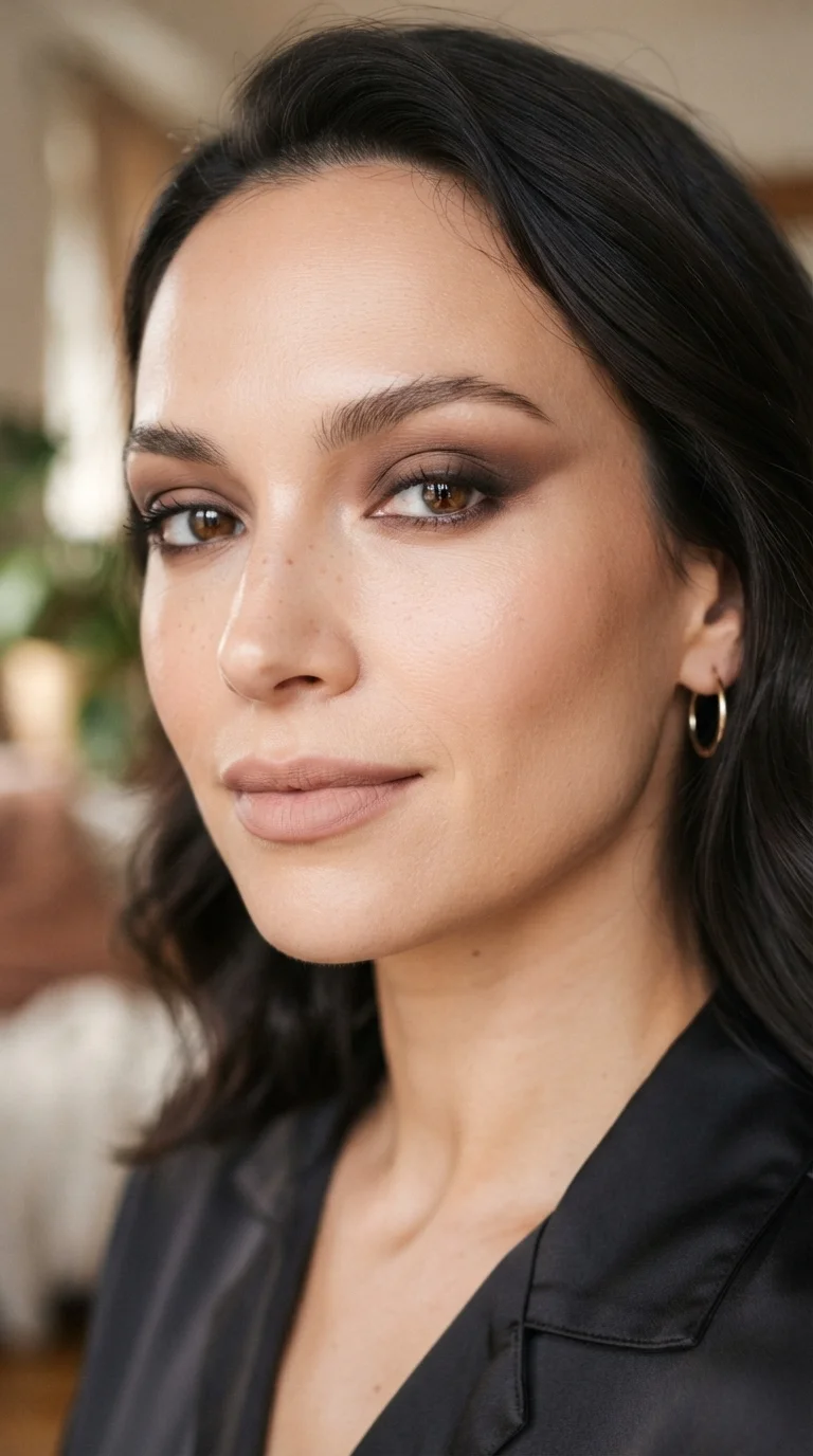 8. Soft Brown Smokey Eye