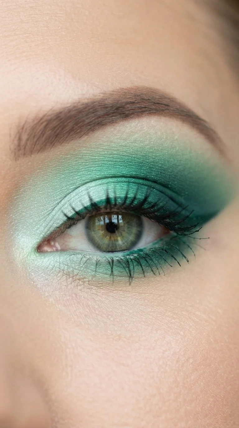 9. Emerald Ombre Blend