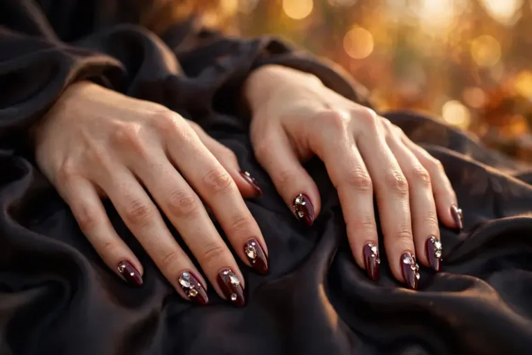 12 Bedazzled Nail Designs Taking Over Fall 2026